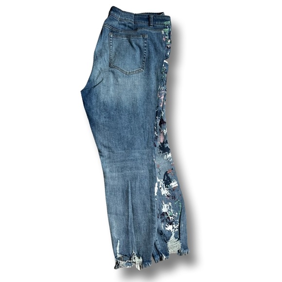 Paint Plastered Jeans - Picture 4 of 7